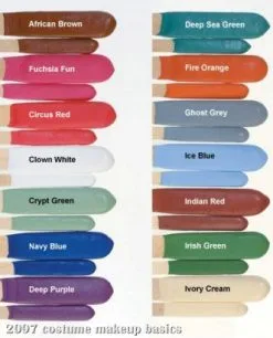 Face Painting Makeup Disguise Stix Circus Costume