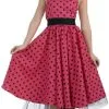 Pretty In Polka Dots Adult 50s Costume