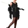 Black Fringe 1920's Flapper Costume